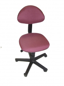 ЛОГИКА детское кресло, ткань № 11, цвет бордовый